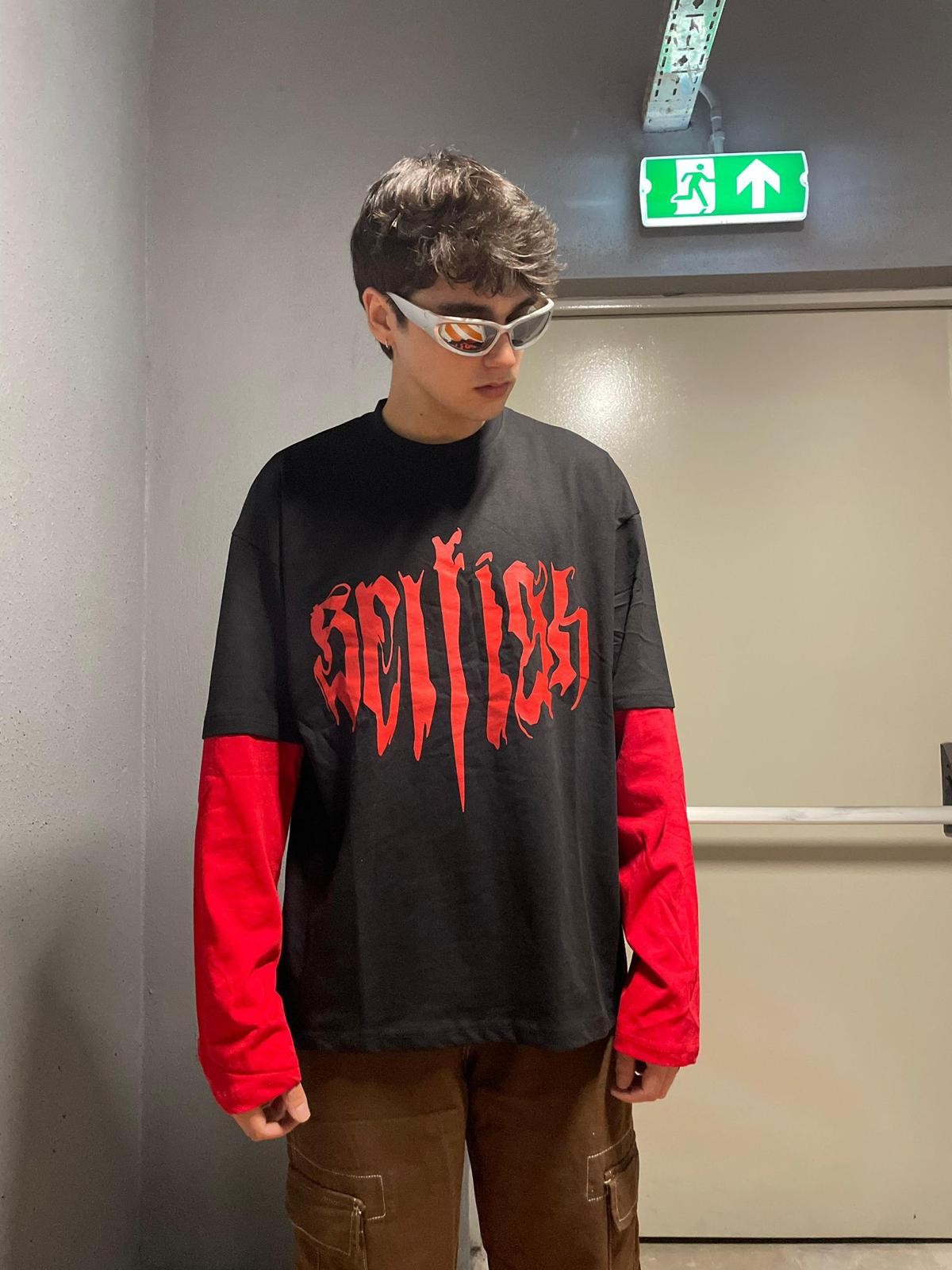 Sellieh Red Long Sleeve