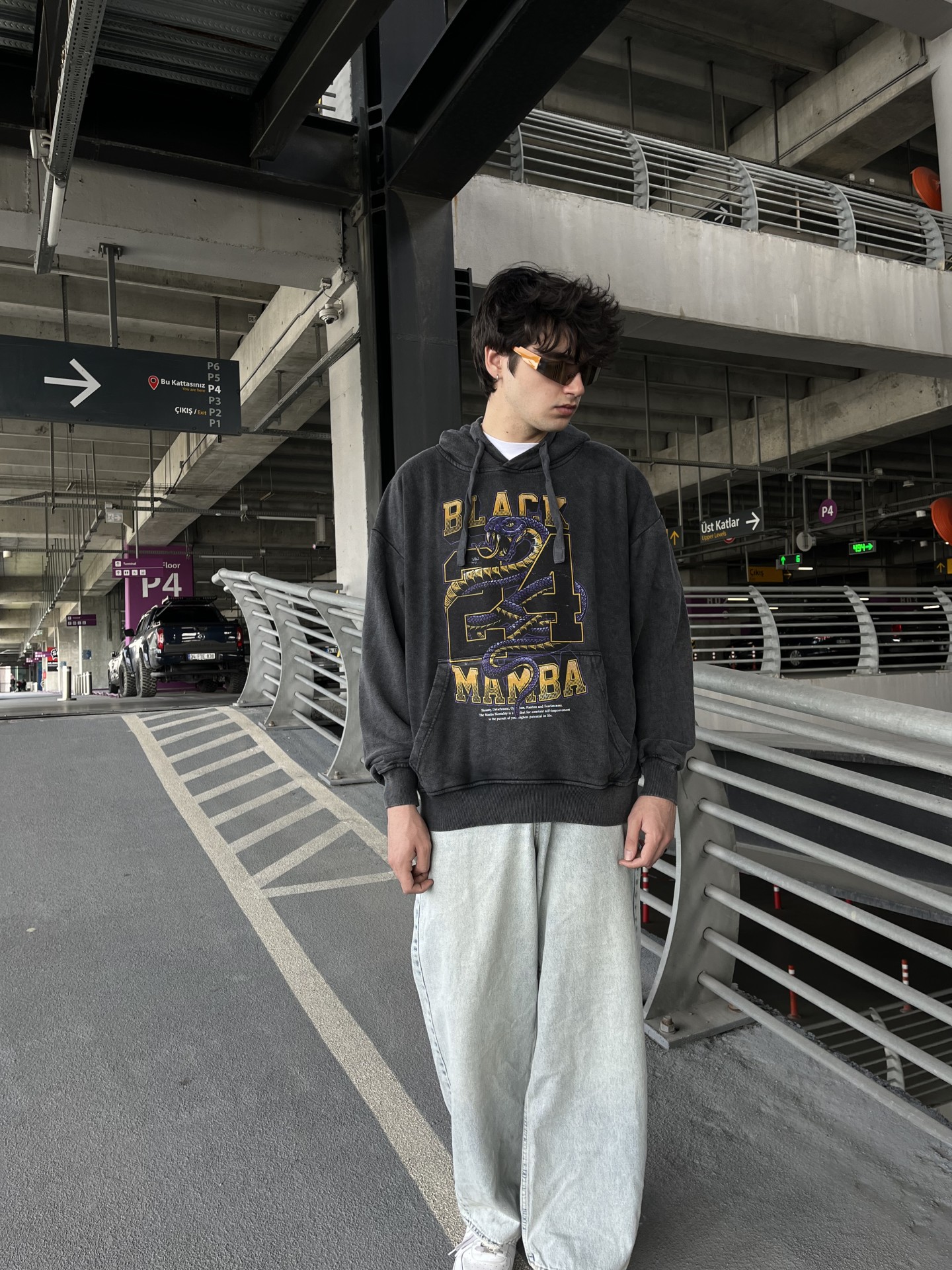 Snake 24 Mamba Black Hoodie