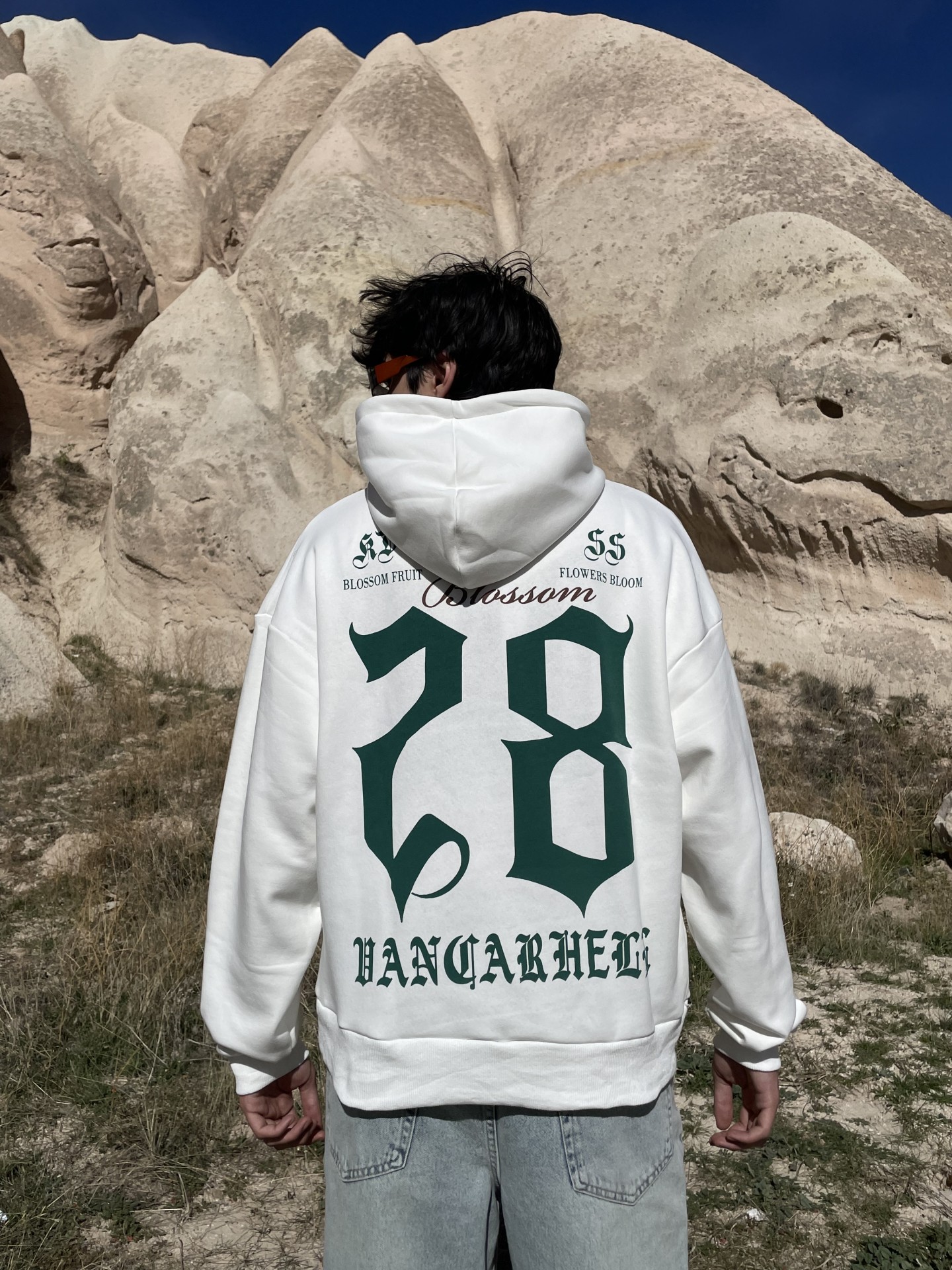 Blossom 28 Back Print Hoodie