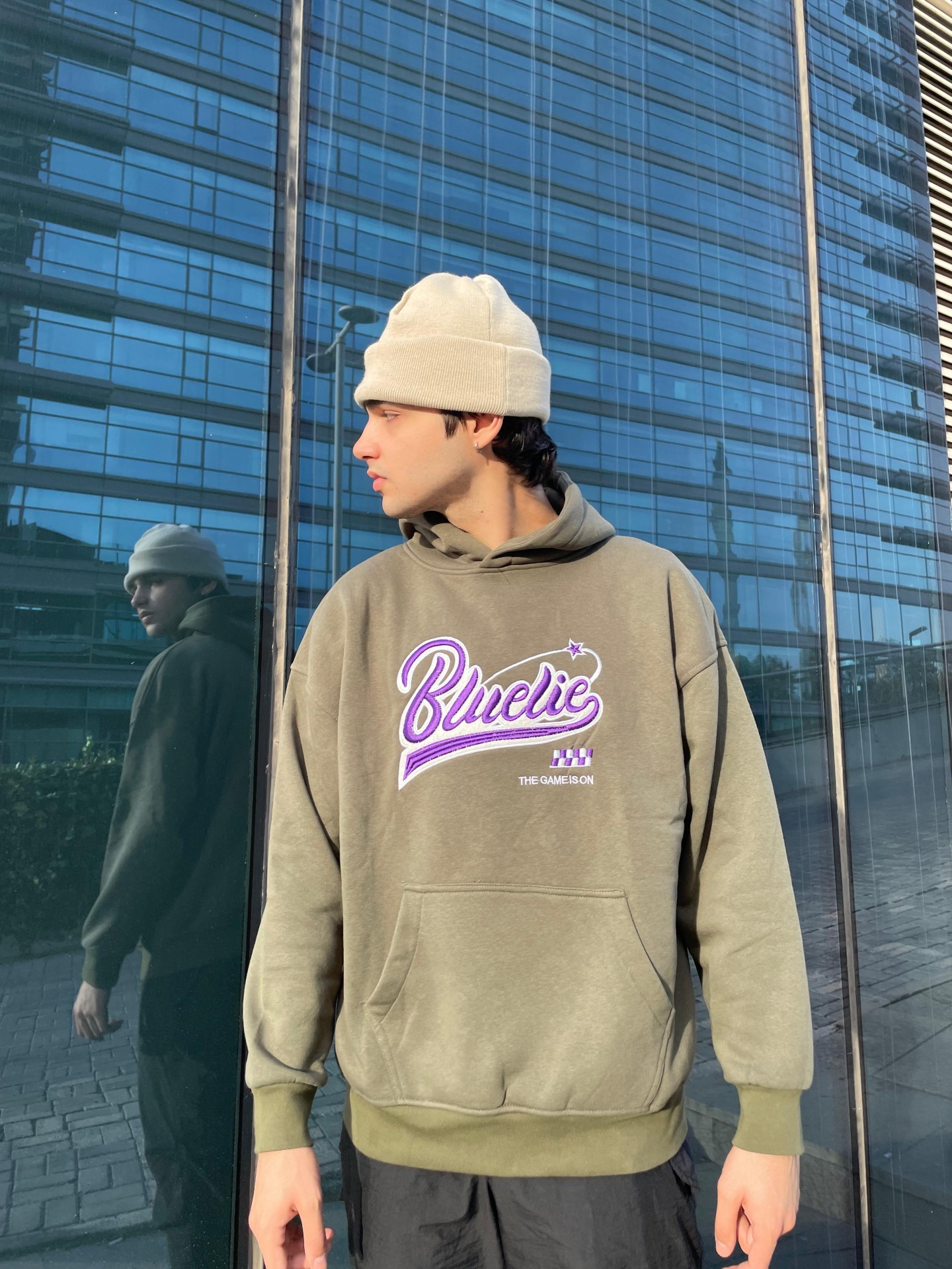 Mhl Bluelie Premium Green Hoodie