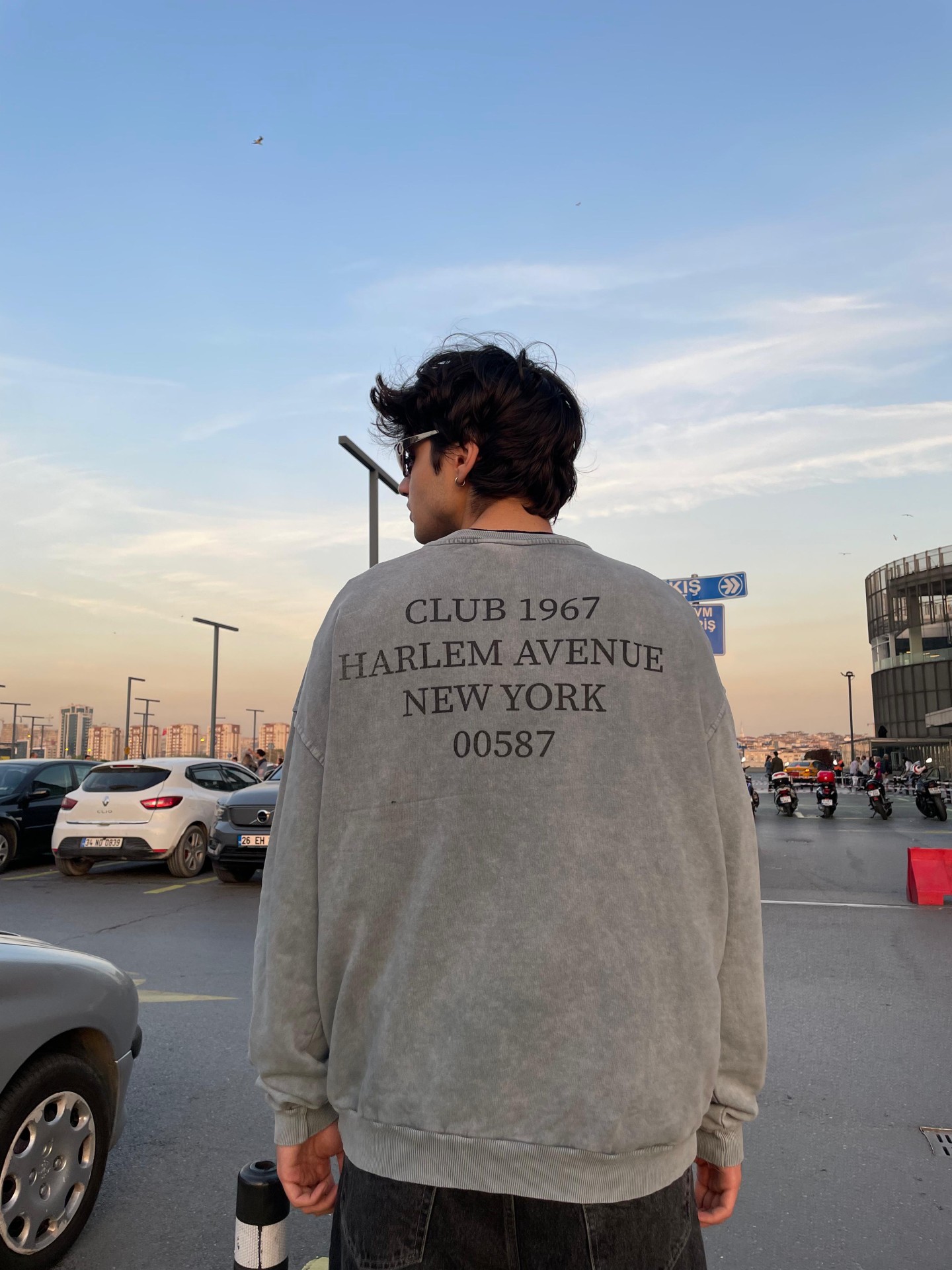 Club 1967 Açık Yıkamalı Premium Sweatshirt