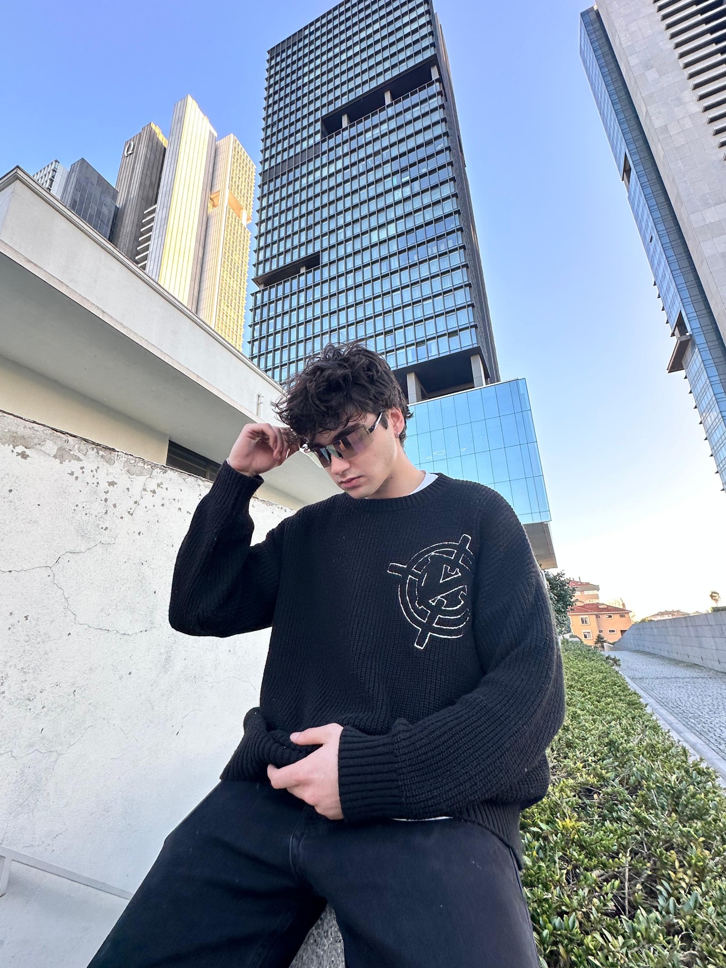 Vicinty Shot Detail Siyah Triko