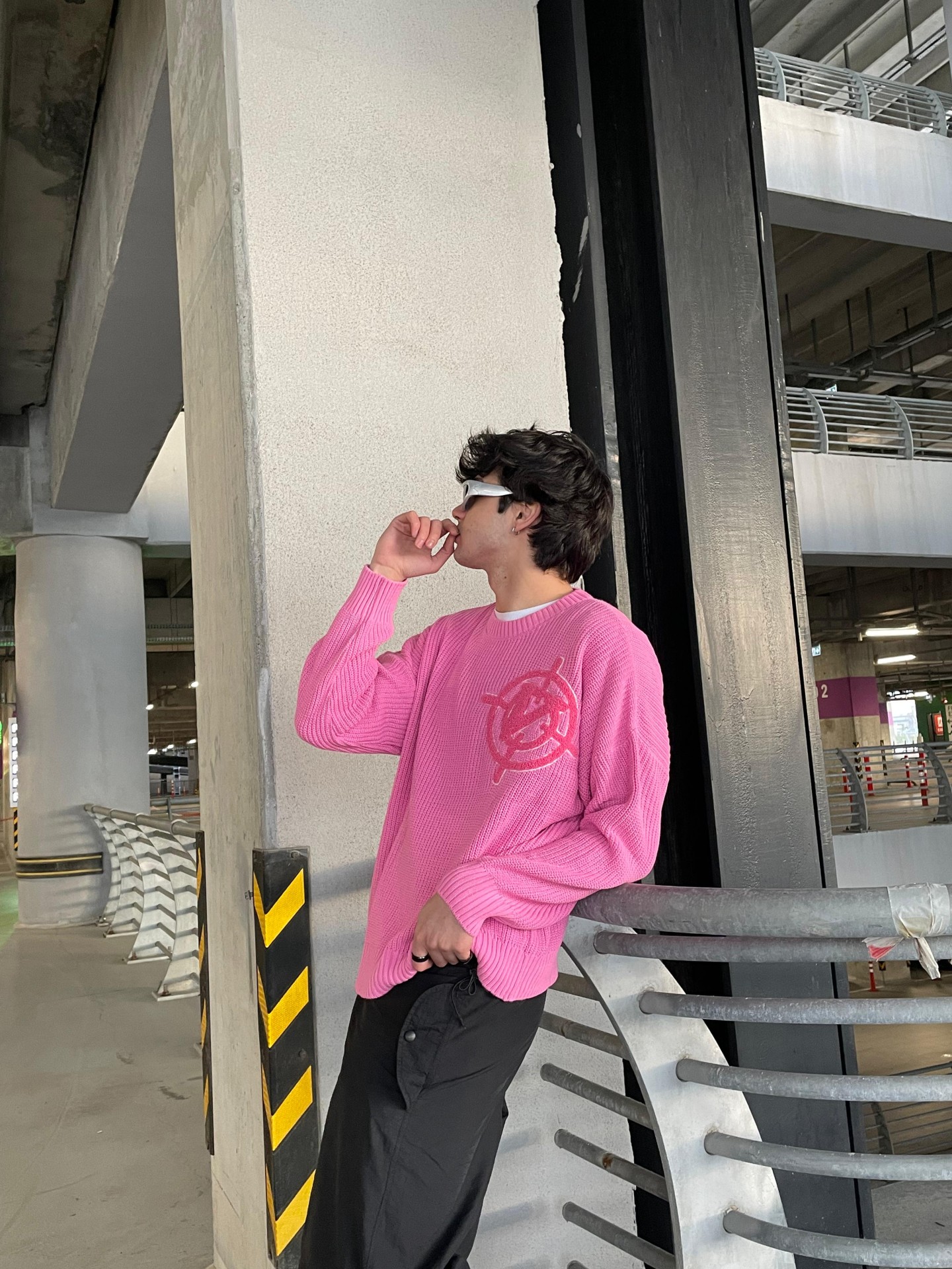 Vicinty Shot Detail Pink Triko