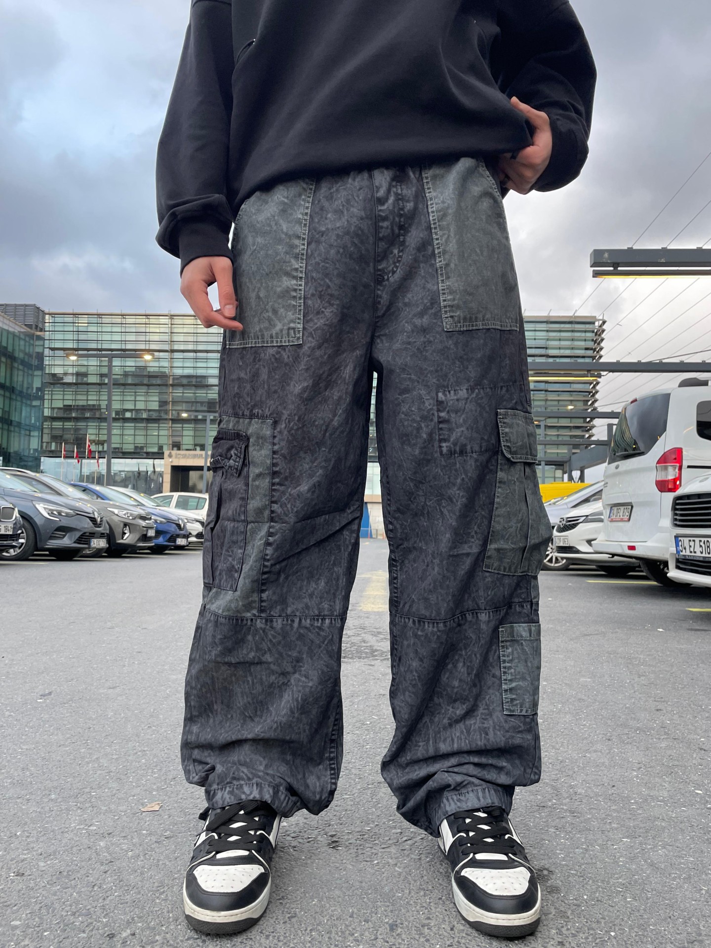 Cargo Patch Baggy Paraşüt Pantolon