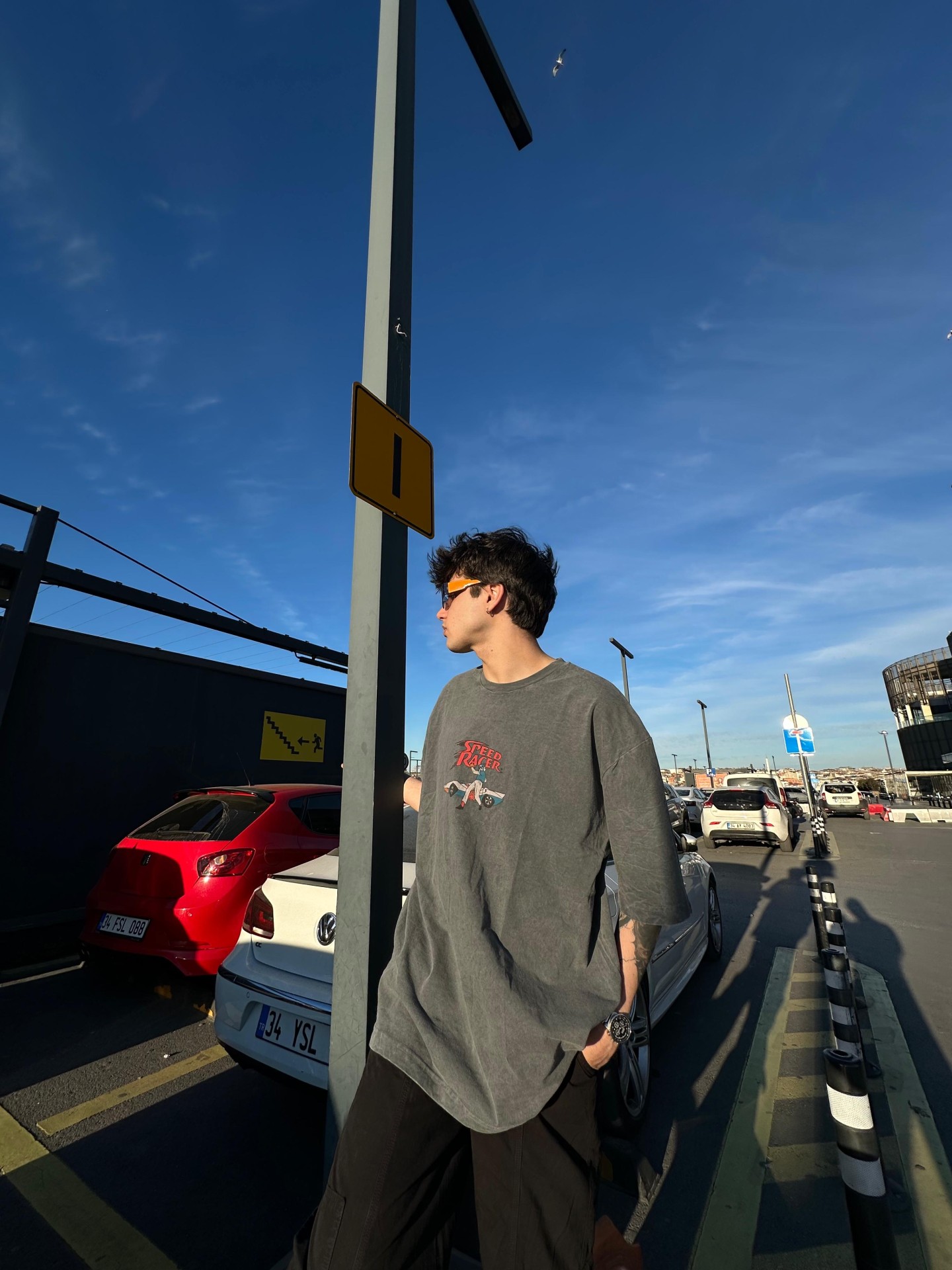 Speed Racer Acid Wash Tshirt