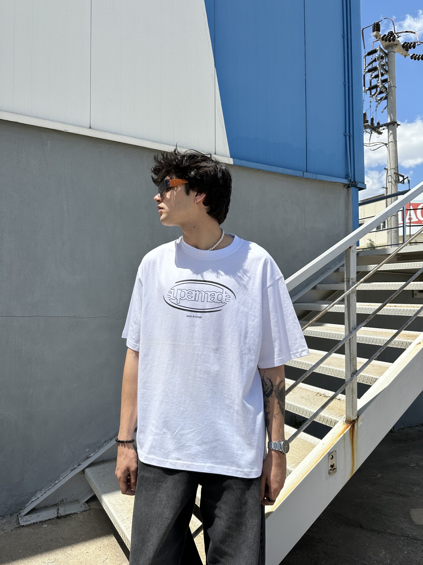 Supermade Future White Tshirt 