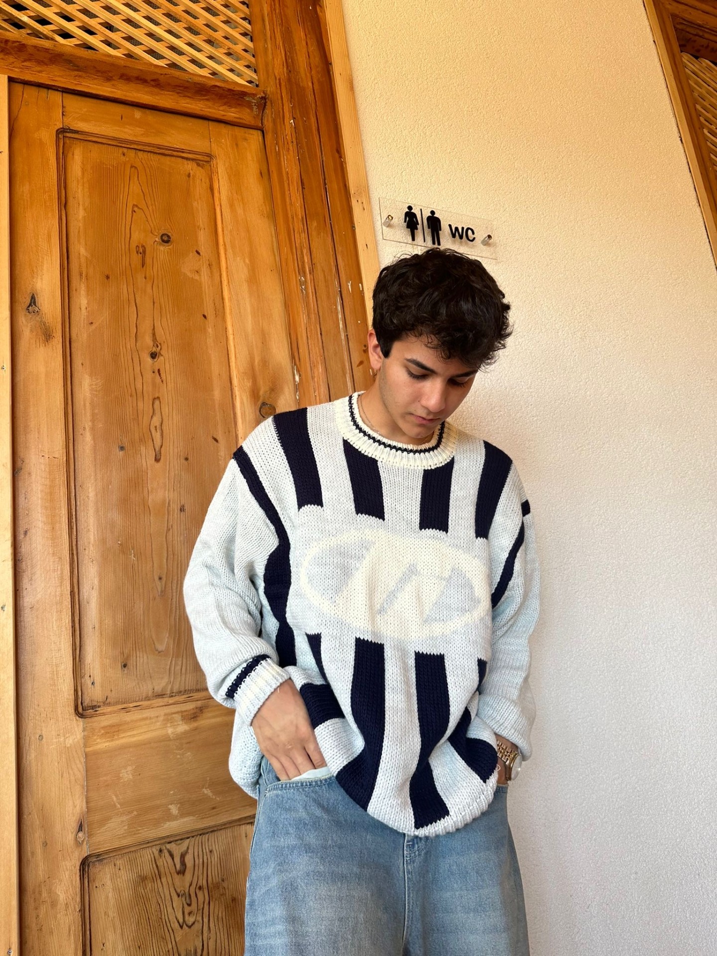 G Logo Triko Kalın Kazak