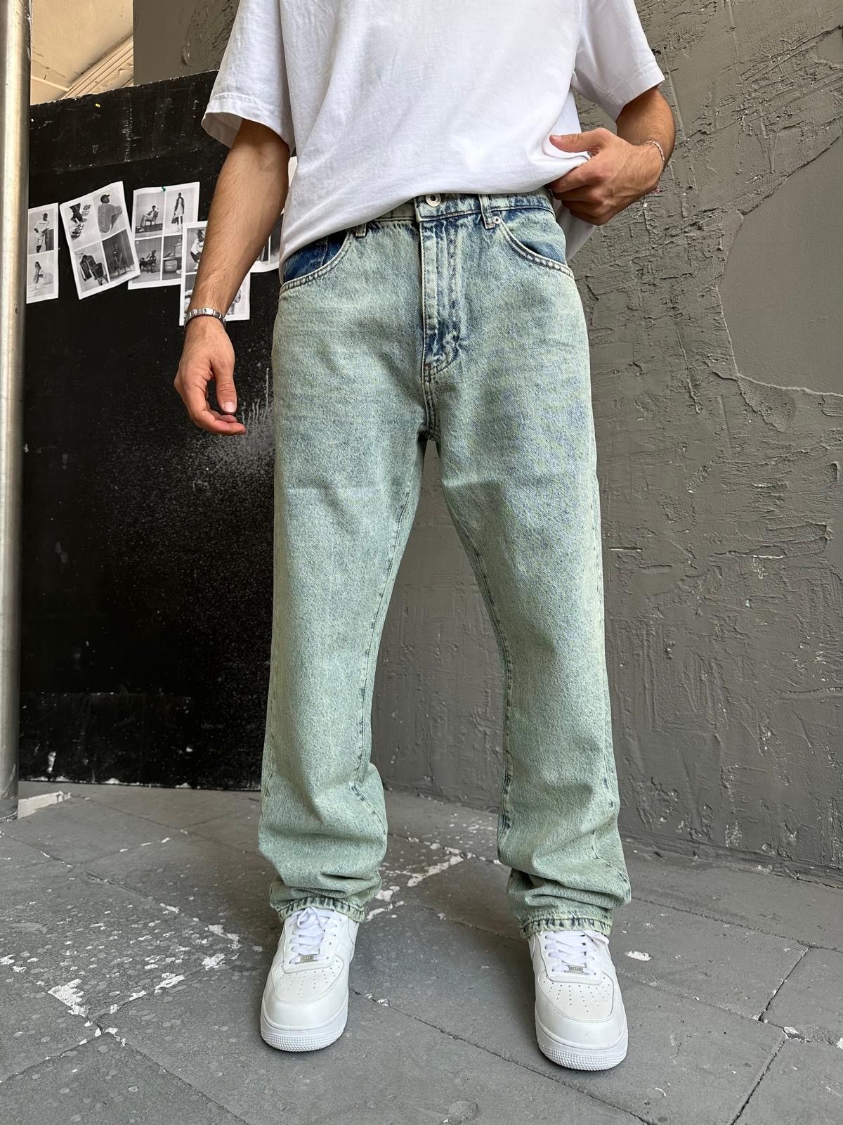 Grj Washed School Baggy Pantolon 