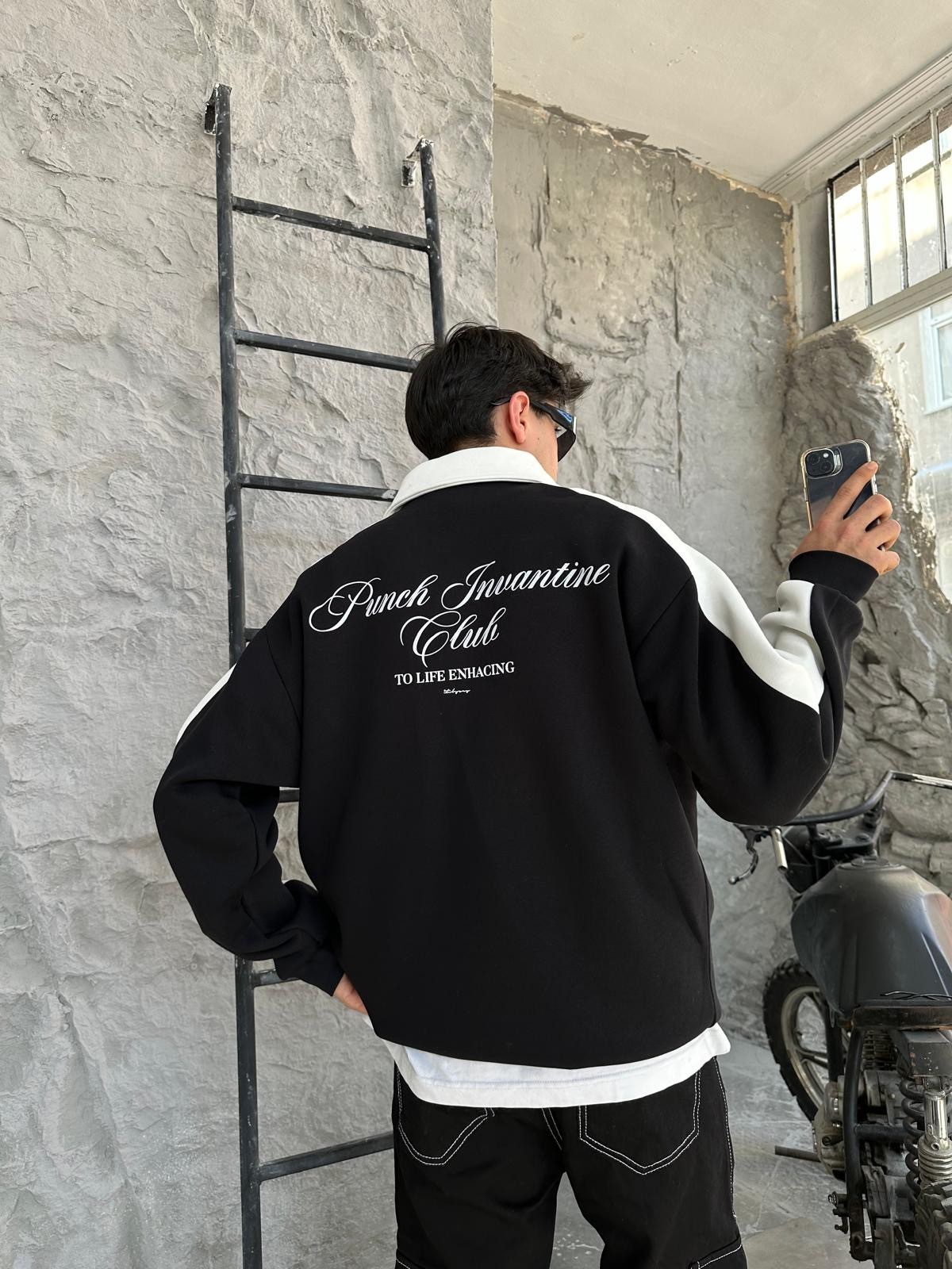 Punch Club Back Print Sweatshirt 