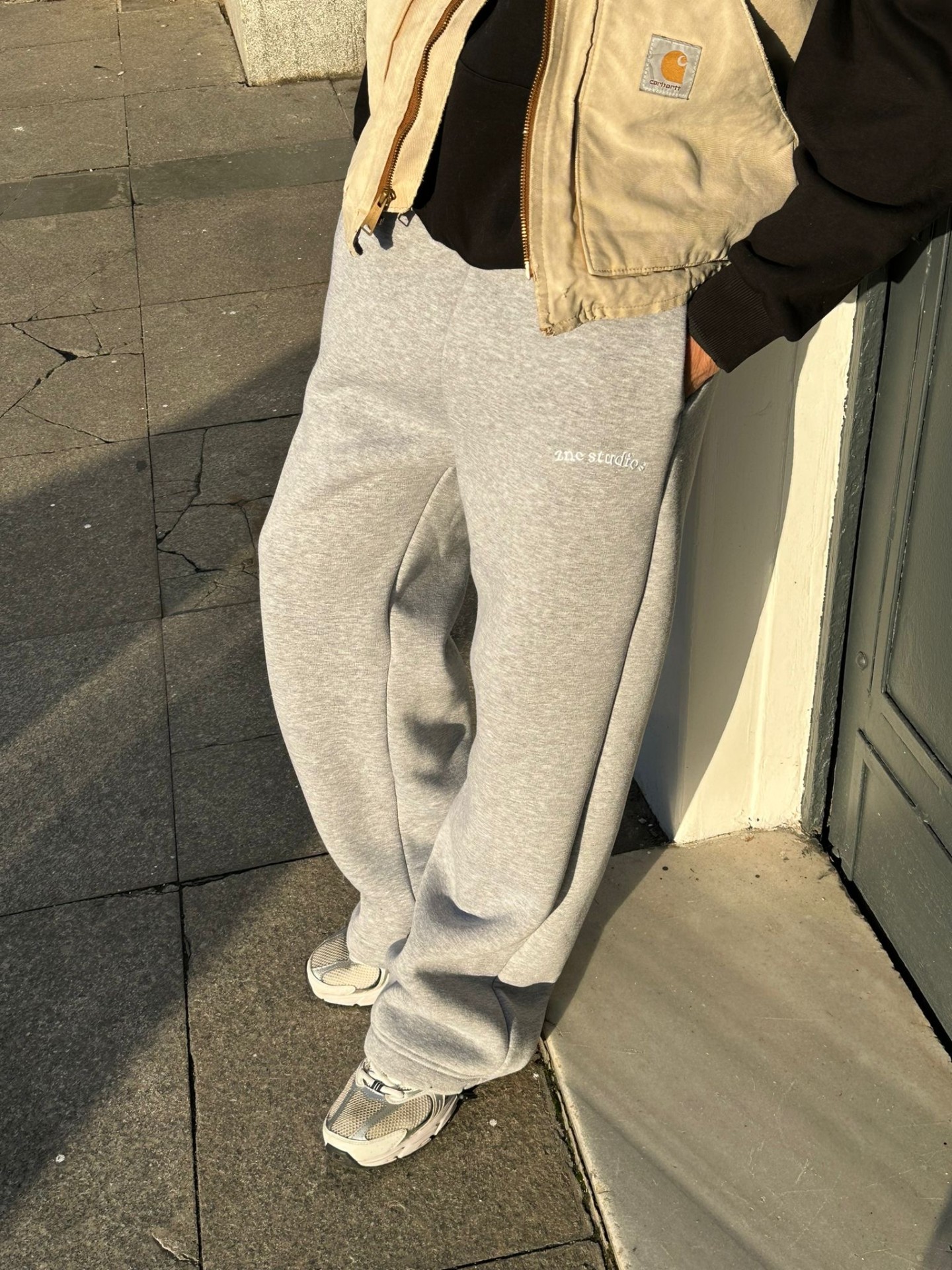 Znc Studio Oversize Gri Eşofman