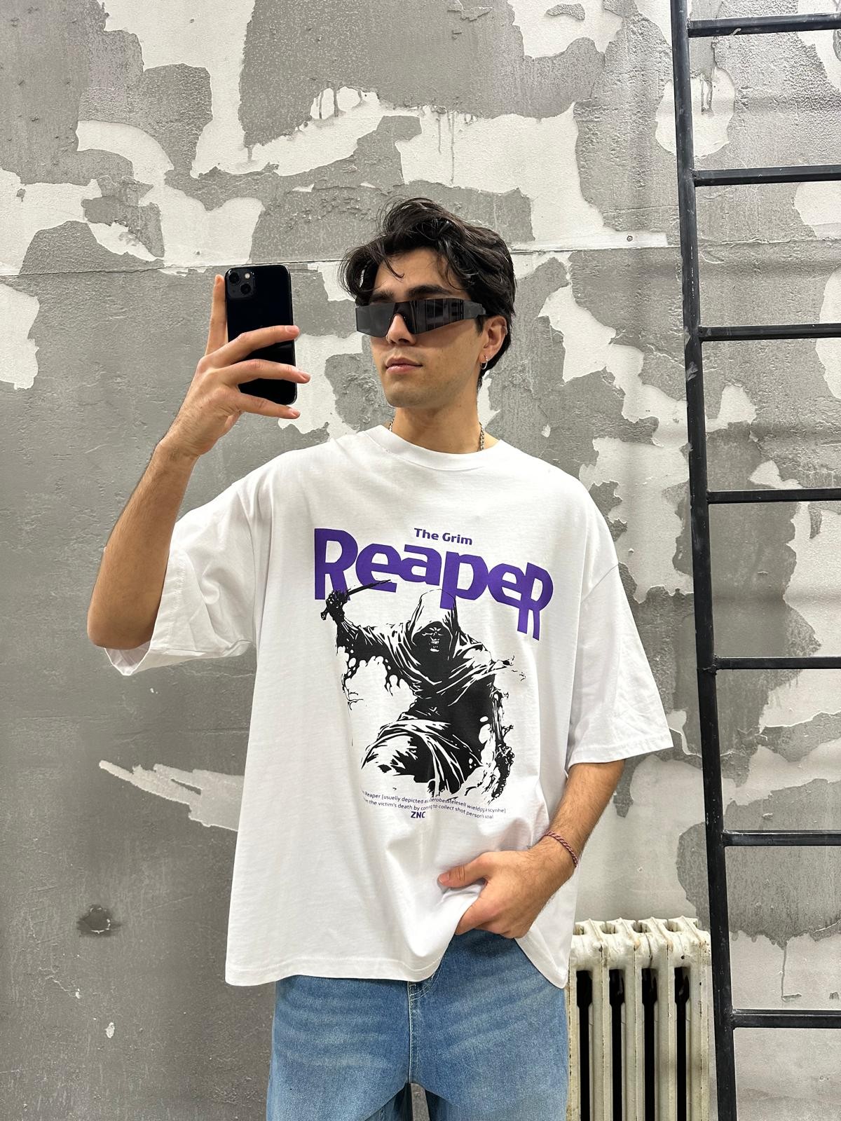 Reaper Znc White T-Shirt